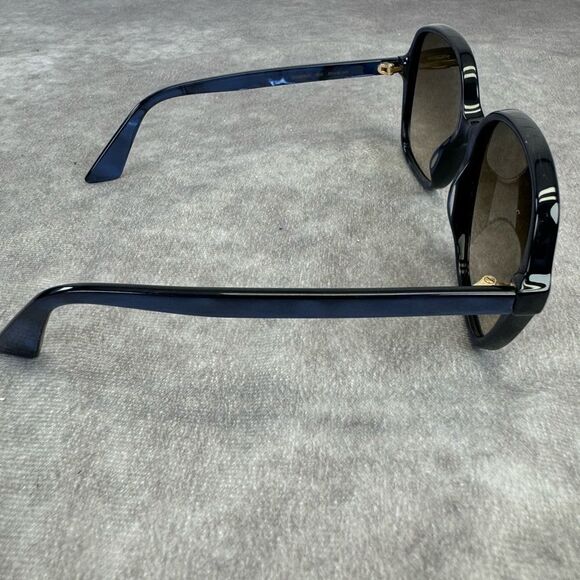 Gucci Sunglasses Blue Crystal/Non-Polarized Brown Gradient Lens GG0092S - Picture 12 of 15